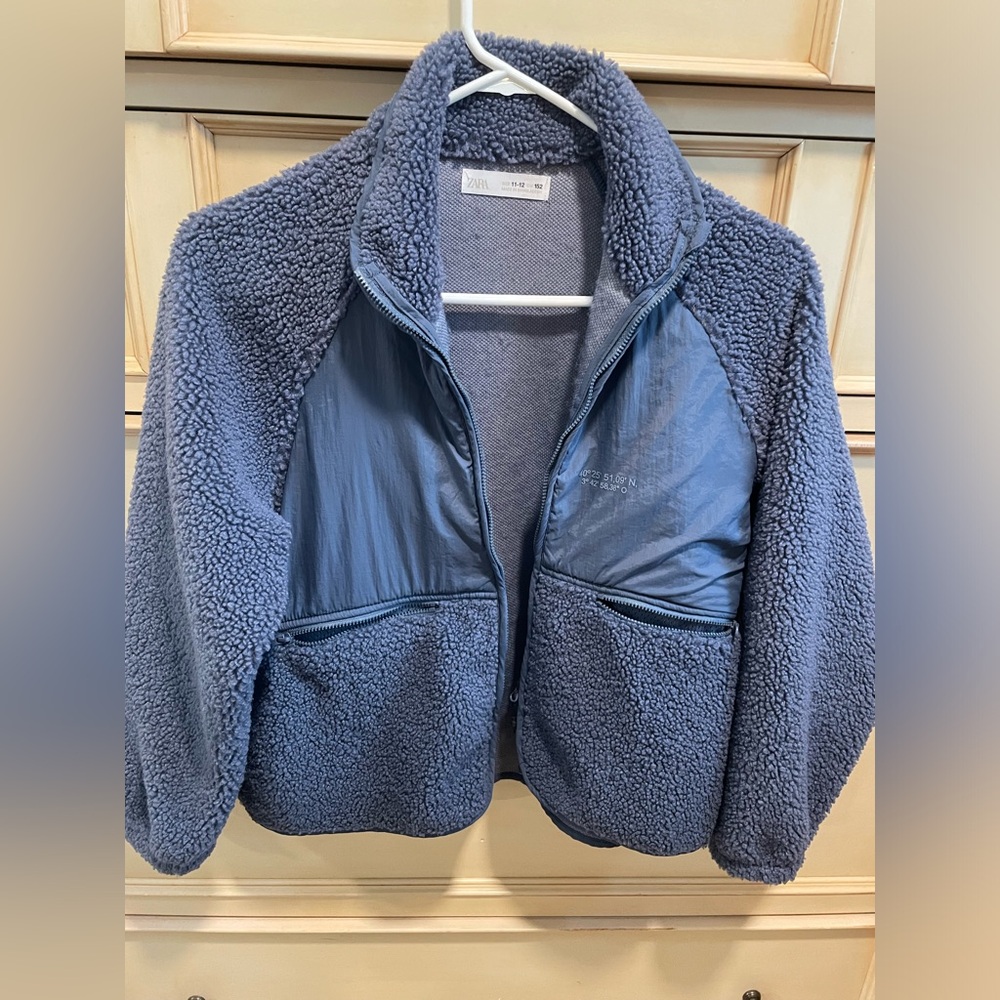 Zara Girls fleece jacket
